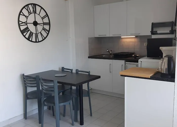 Apartmán 2 Pieces Avec Piscine, Proche Et Commerces, Quartier Calme Avec Parking Prive - Fr-1-328-145 *